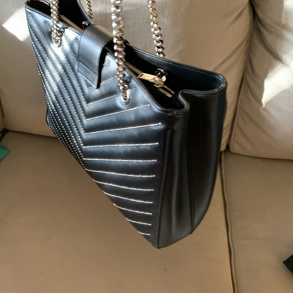 SAINT LAURENT YSL Matelasse Chevron Embellished - Picture 6 of 8